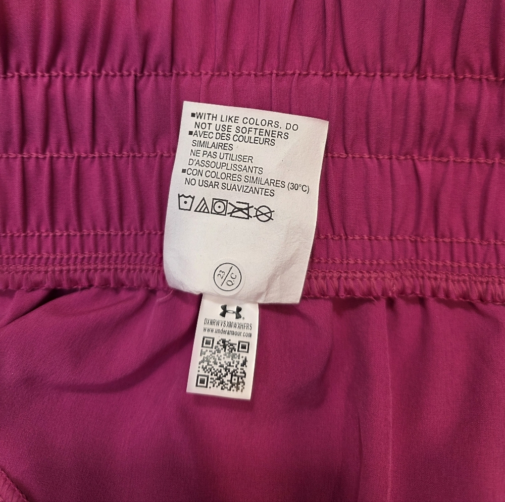 NWT Under Armour UA Storm 5” Pink Shorts 2X Sporty Luxe 2026 - Picture 7 of 10